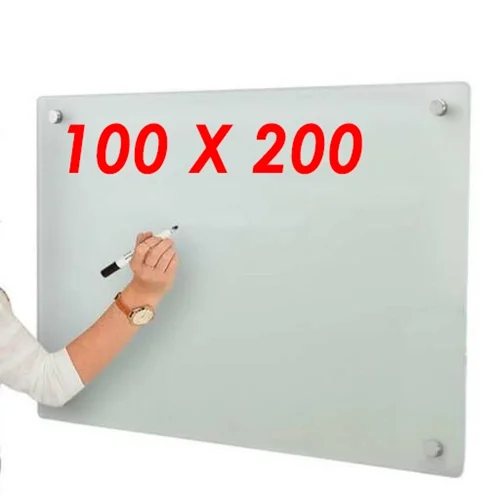 تخته وایت برد شیشه ای مغناطیسی سایز 200 × 100 سانتیمتر