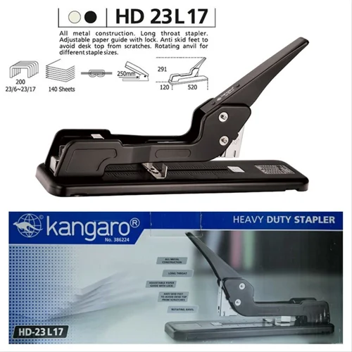 منگنه صحافی وسط زن کانگرو مدل Kangaro HD23L17