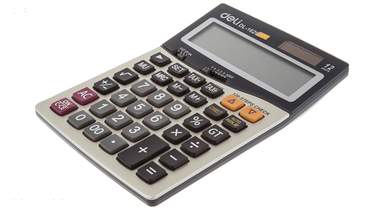 ماشین حساب دلی مدل 1629 ا Deli 1629 Calculator