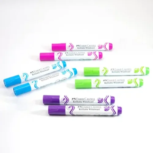 ماژیک وایت برد قابل شارژ فابر کاستل Faber Castell Refillable Whiteboard Marker نوک گرد