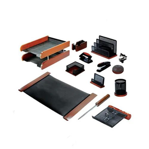 ست رومیزی 13 تکه چوب و فلز