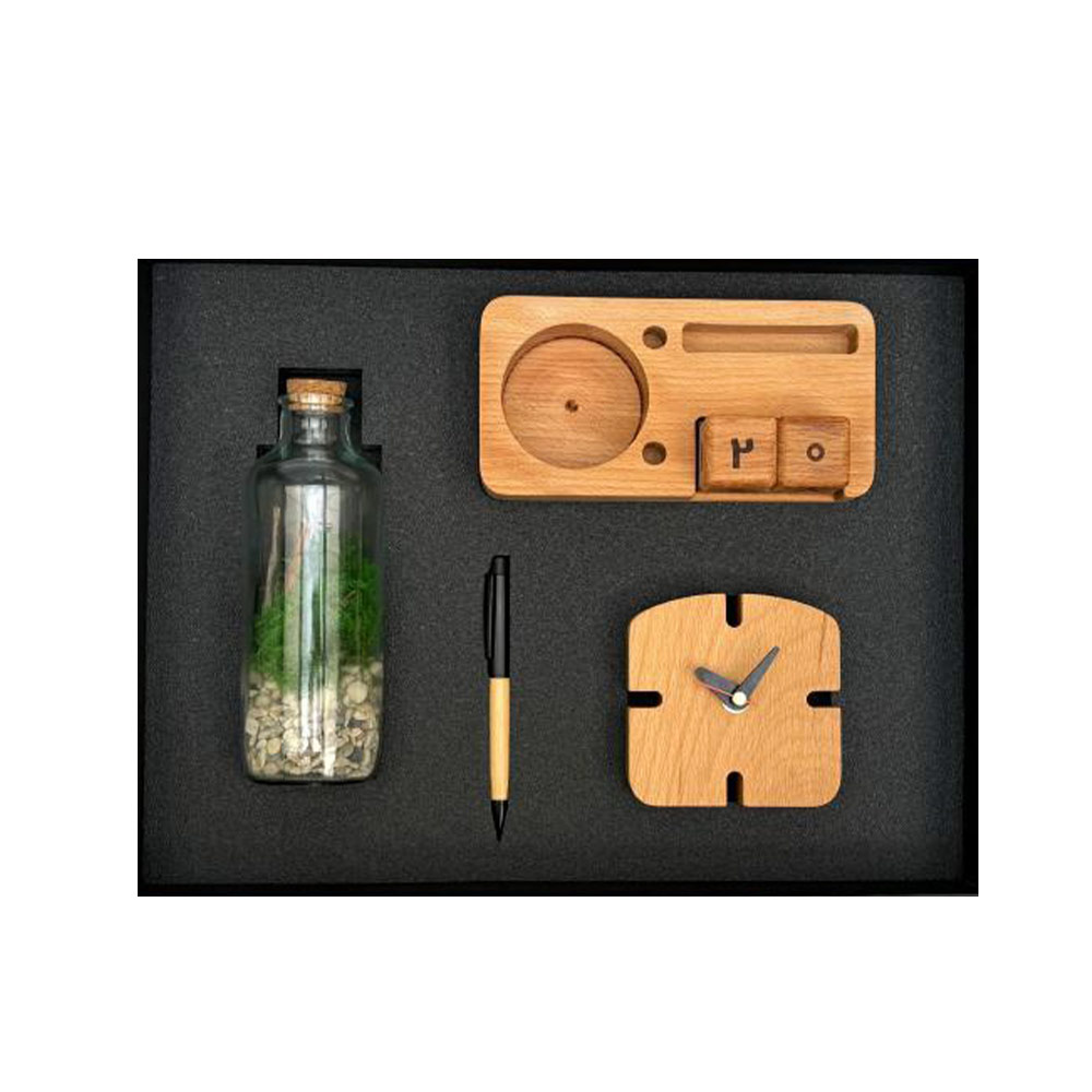 باکس هدیه چوبی کد 13 برند آداک ADAK