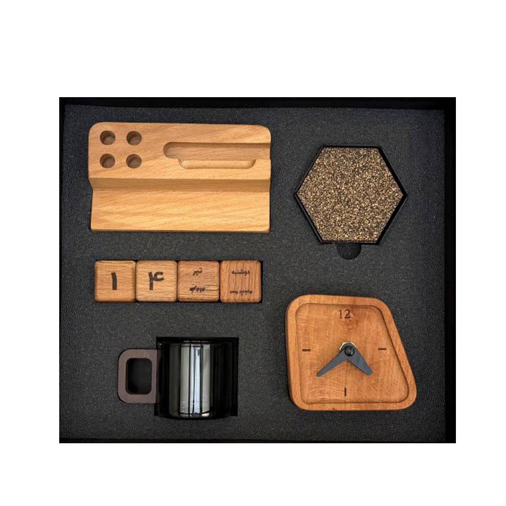 باکس هدیه چوبی کد 21 برند آداک ADAK