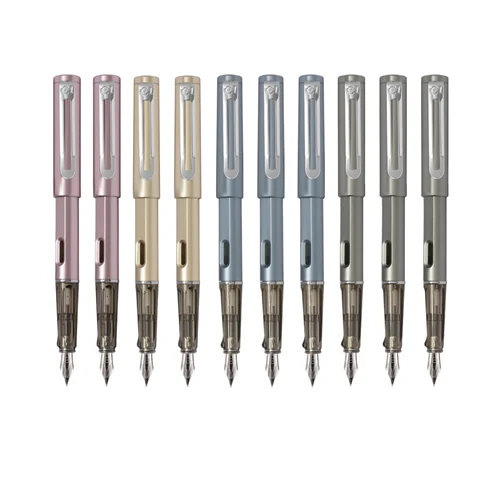 خودنویس و روان نویس یوروپن مدل E1 - بدنه پلاستیکی تکی