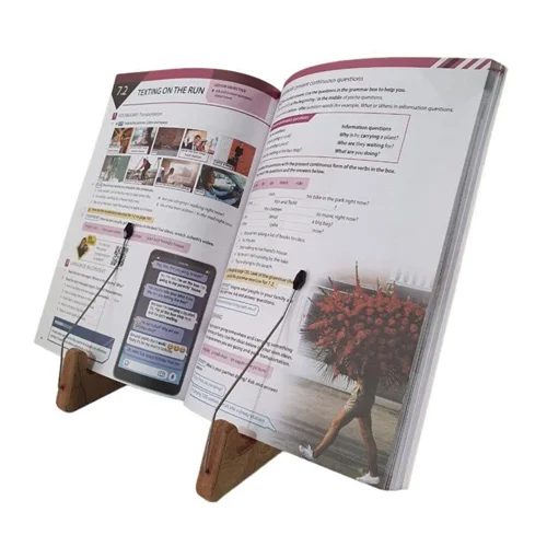 کتابیار چوبی مدل سلوک Solook رنگ بندی متنوع