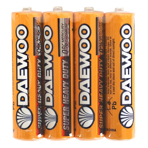 باتری قلمی دوو (DAEWOO BATTERY) شیرینگ 4 عددی